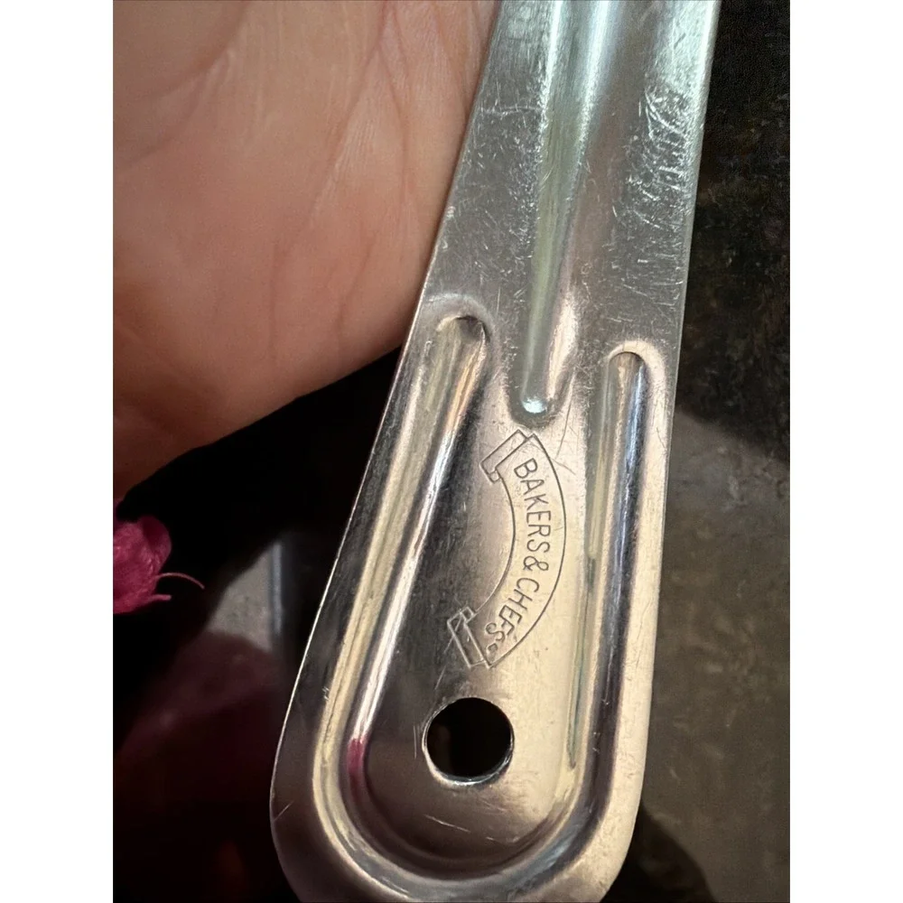 VTG Bakers And Chefs Stainless Steel Slotted Spoon Utensil Serving Spoon 13 Inch